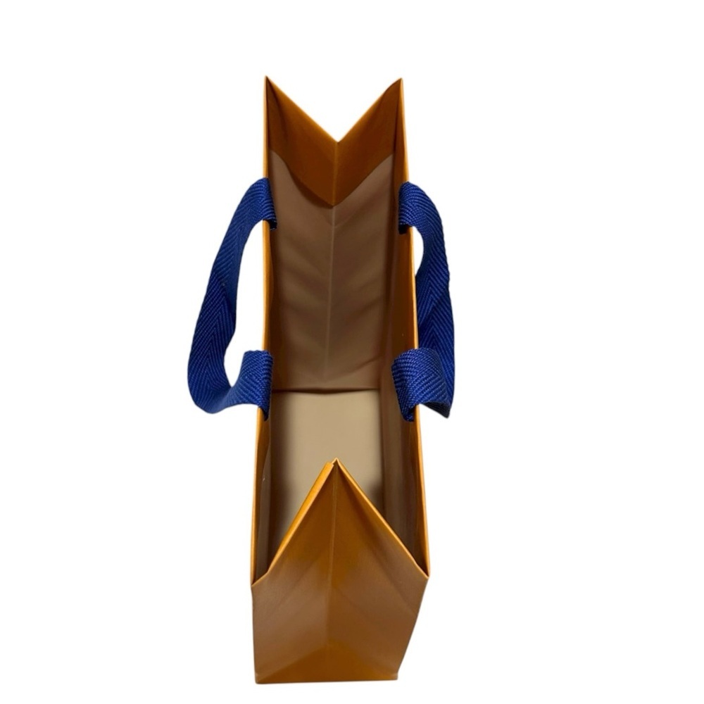AUTHENTIC LOUIS VUITTON Gift bag Luxury Designer Presentation Orange Blue - Picture 10 of 10